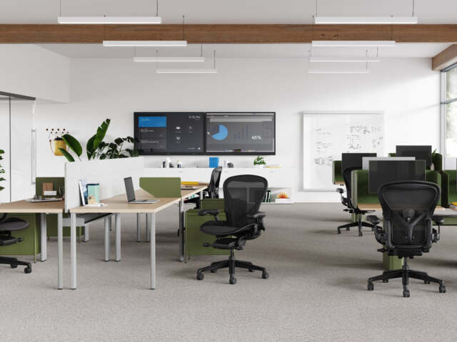 Herman Miller Aeron Chair Environmental Green