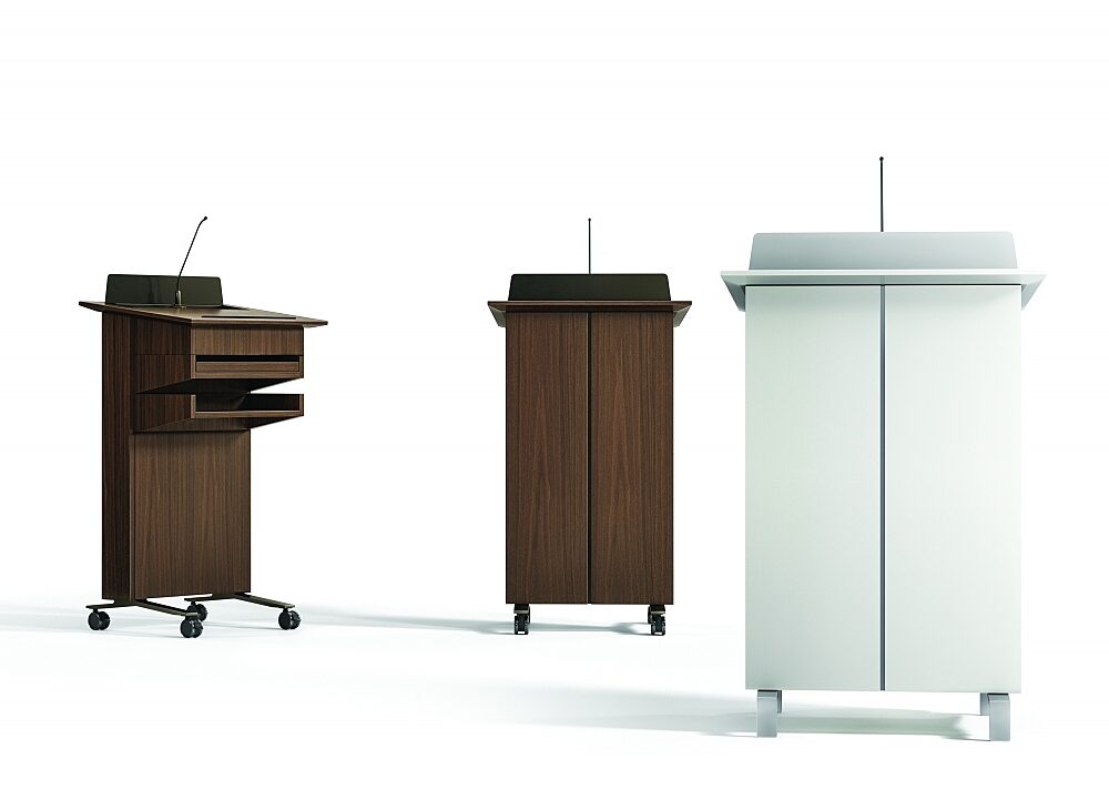High tech lectern